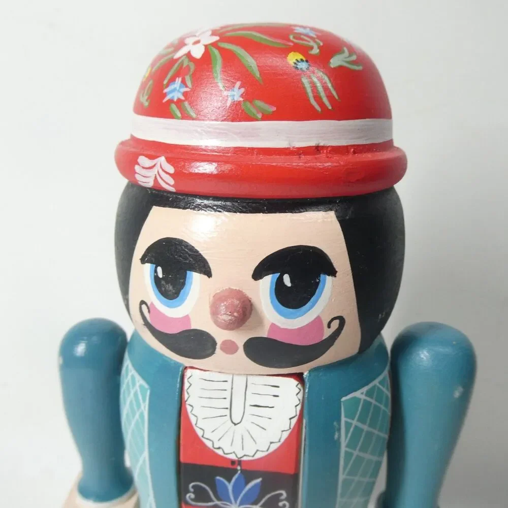 Original Perzy House of Tyrol Nutcracker Wooden Handpainted Austria